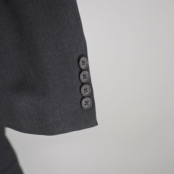 Austin‎ Reed Wool Gray 3 Button Suit Jacket / Blazer 46L - Picture 3 of 14